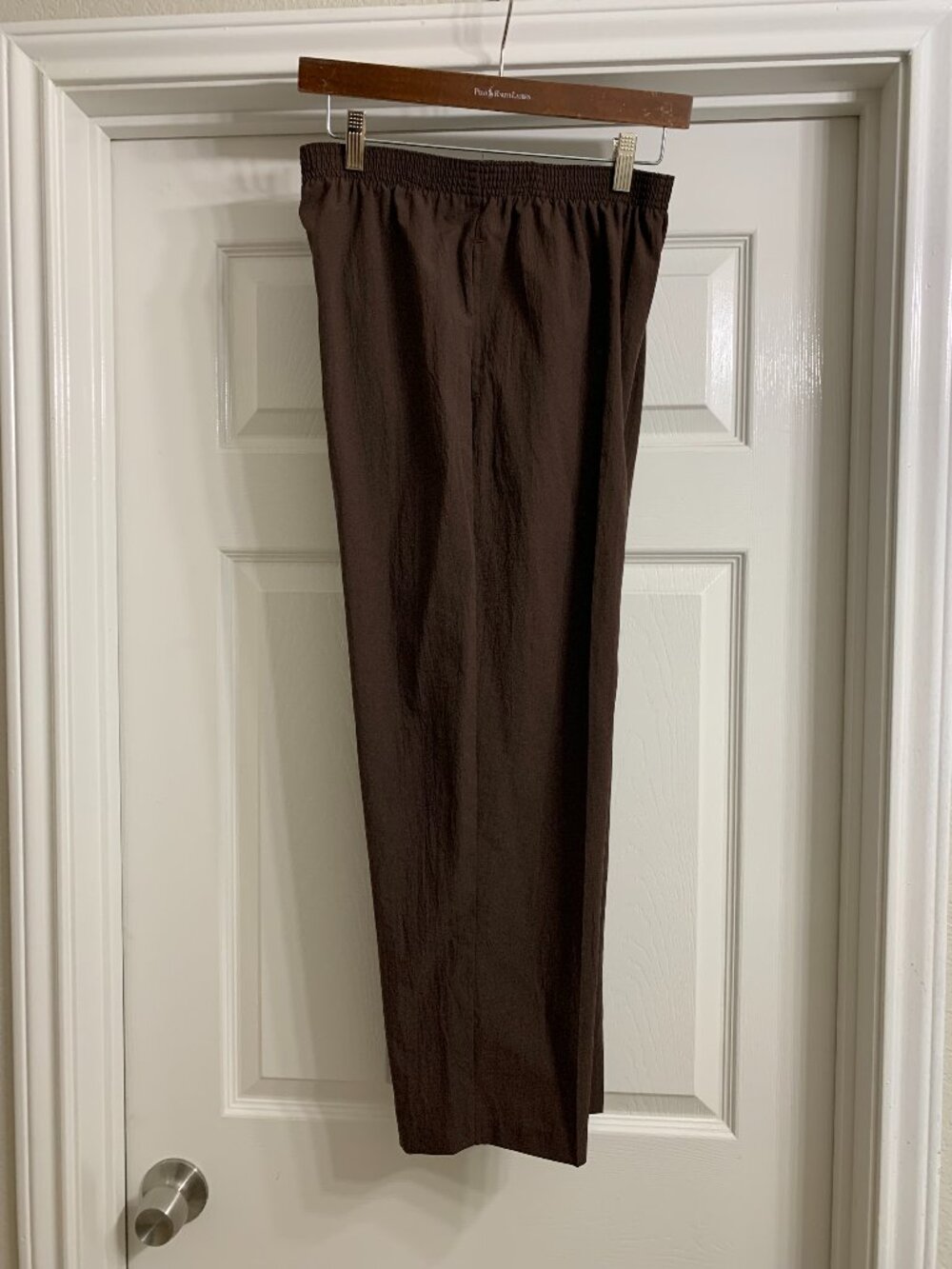 BonWorth Brand Women's Brown Casual Pants, Size Petite Small